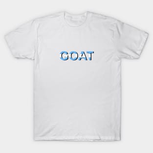 GOAT Flag Argentina Messi T-Shirt